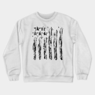 United States USA Flag Design Crewneck Sweatshirt